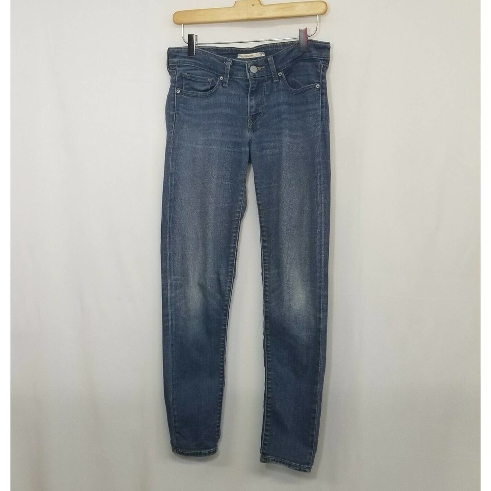 Levis 711 Medium Wash Skinny Jeans